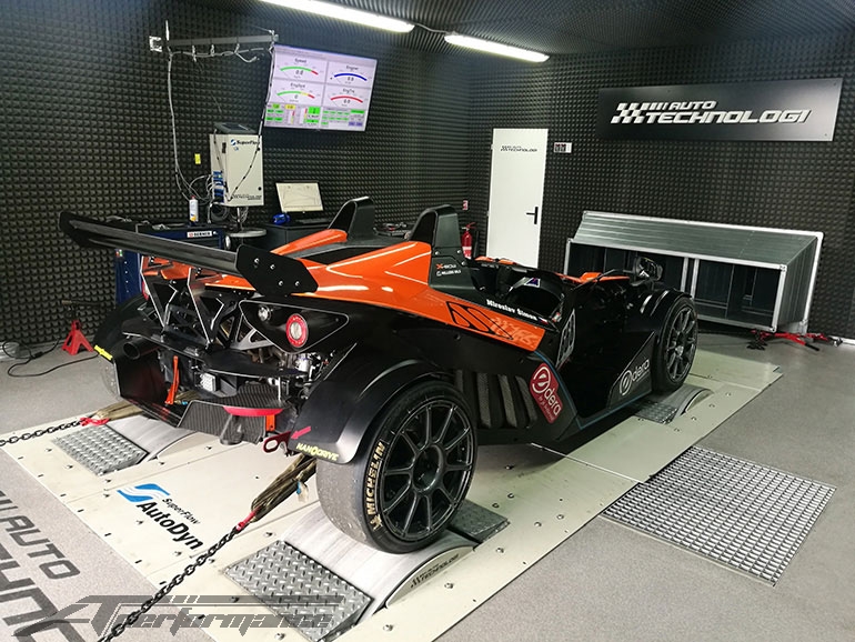 Ladění KTM X-BOW s turbodmychadlem K04