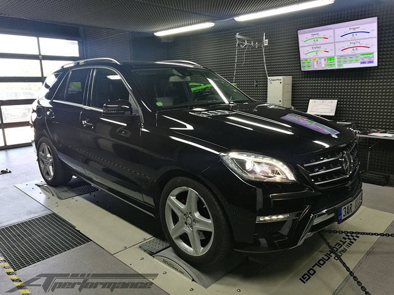 Chiptuning Mercedes-Benz ML (W166) - 350 CDI