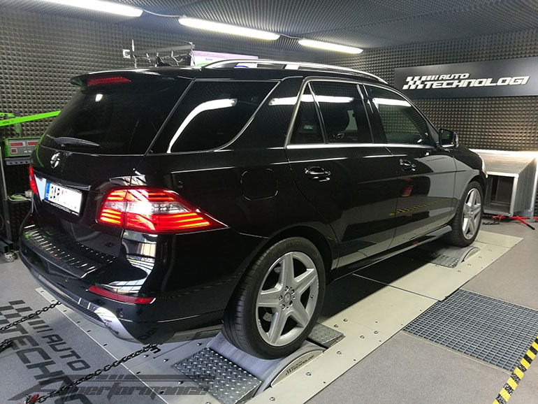 Chiptuning Mercedes-Benz ML (W166) - 350 CDI