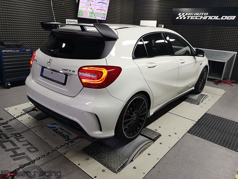 Ladění Mercedes-Benz A (W176) - A45 AMG - 280kW